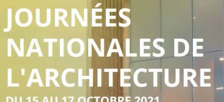Les Journées Nationales de l’Architecture
